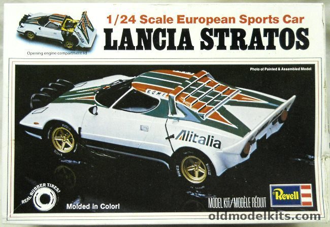 Revell 1/25 Lancia Stratos, 7303 plastic model kit